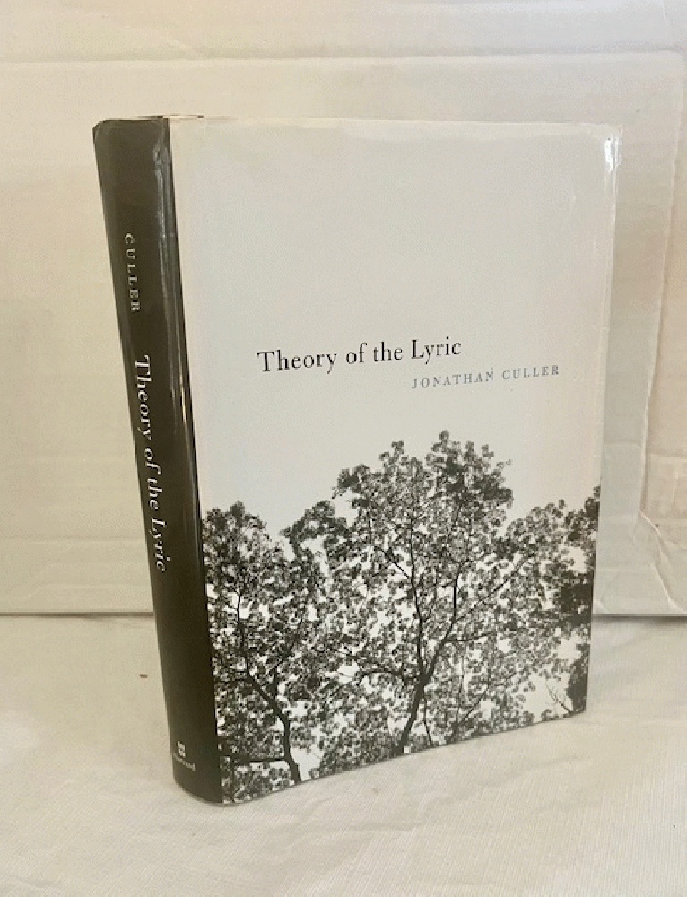 Image for Theory of the Lyric Theory of the Lyric