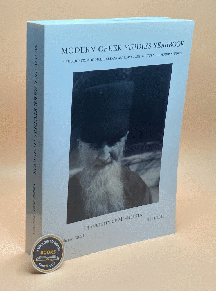 Image for Modern Greek Studies Yearbook, Vol 30/31 Modern Greek Studies Yearbook, Vol 30/31