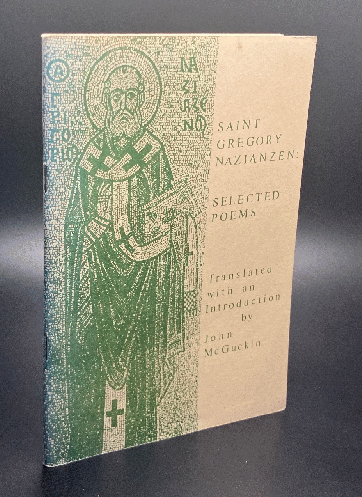 Saint Gregory Nazianzen: Selected Poems