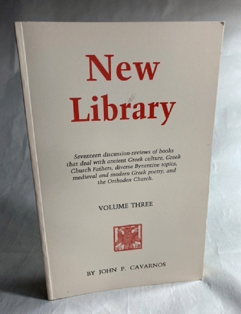 NEW LIBRARY, VOLUME 3