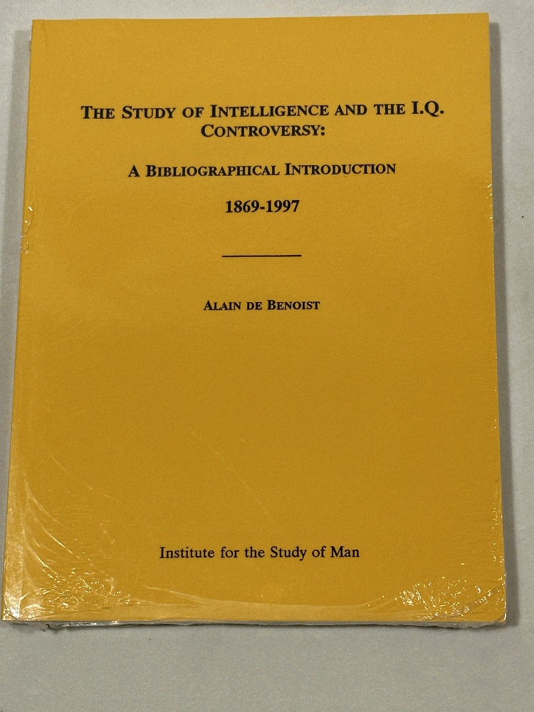 Image for The Study of Intelligence & the IQ Controversy: A Bibliographical Intr
