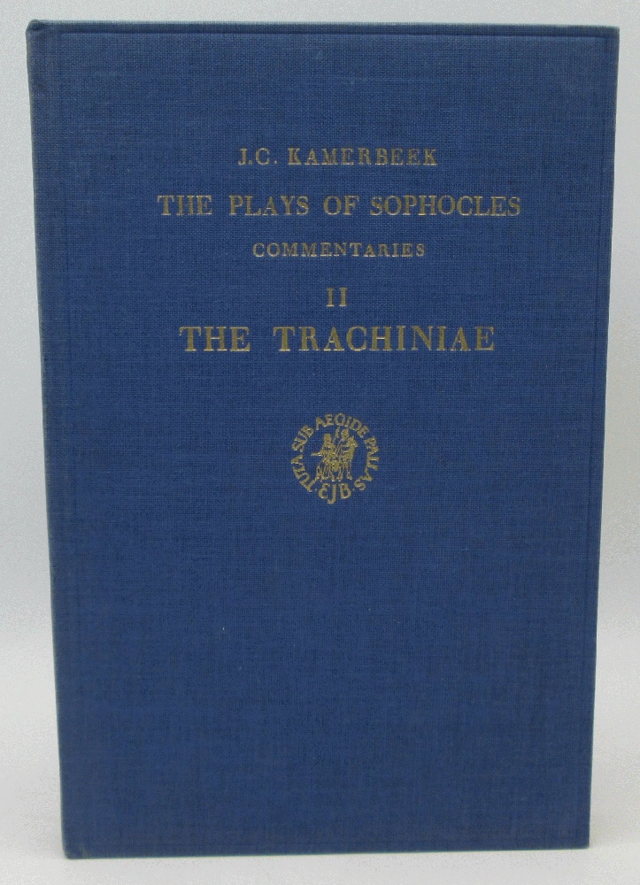 Image for The Plays of Sophocles : Commentaries, Part II, The Trachiniae
