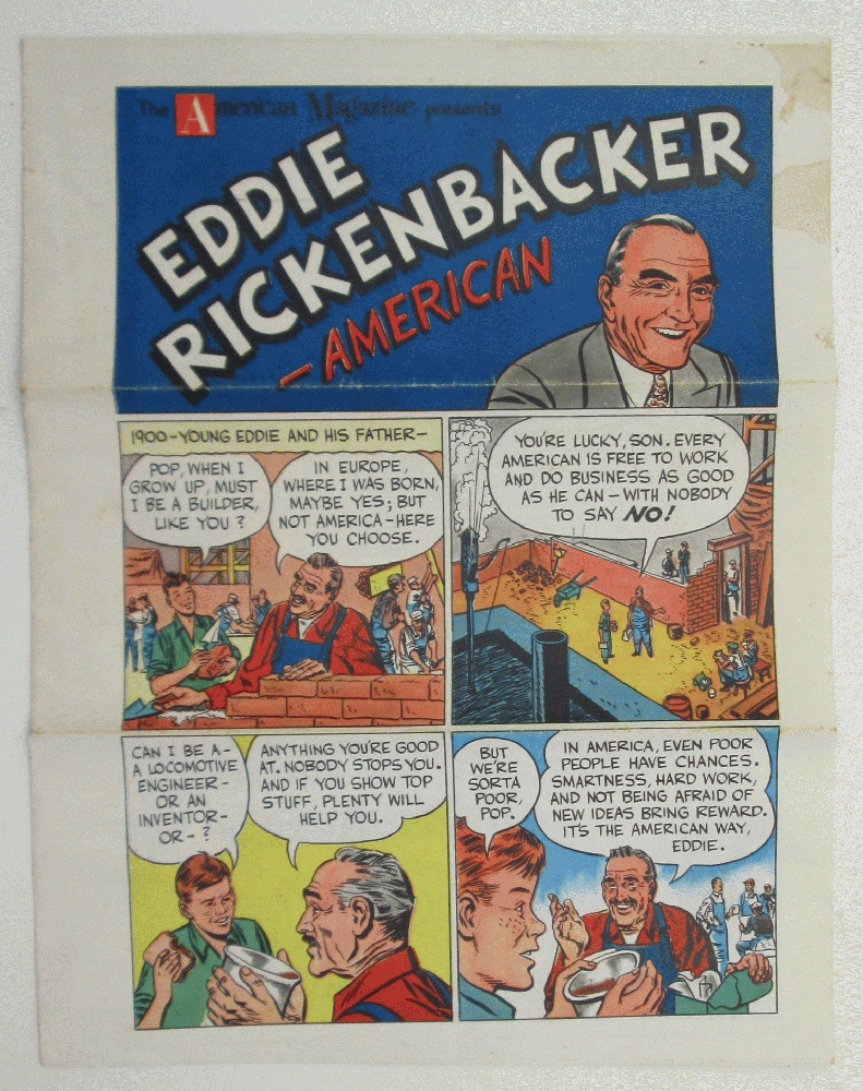 Image for The American Magazine Presents Eddie Rickenbacker Comic Book