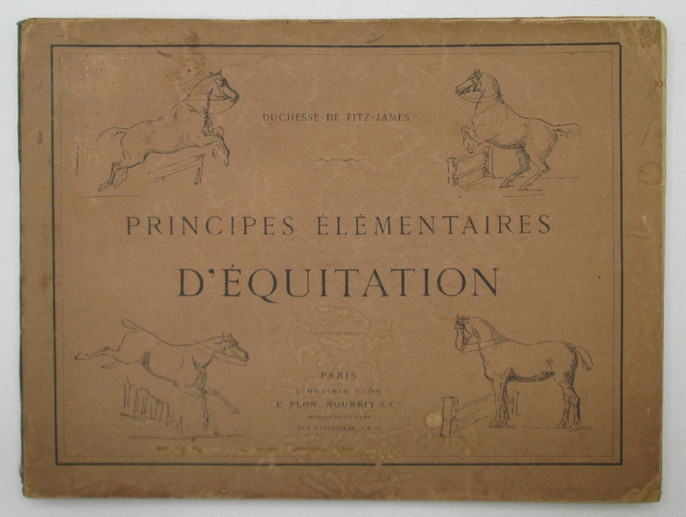 Image for Principes Elementaires D' Equitation