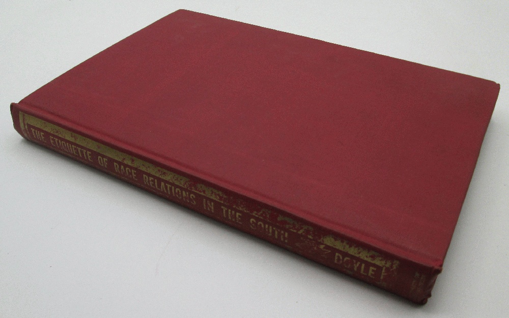 Image for The Etiquette of Race Relations in the South, A Study in Social Control
