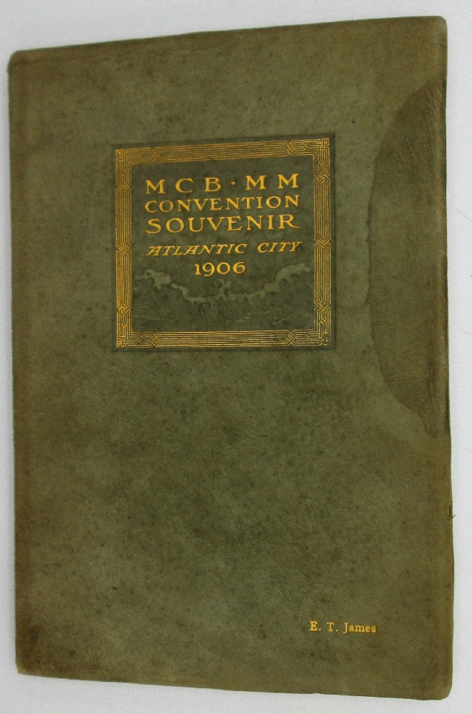 Image for Souvenir Album of the Master Car Builders and Master Mechanics Conventions Atlantic City, NJ 1906