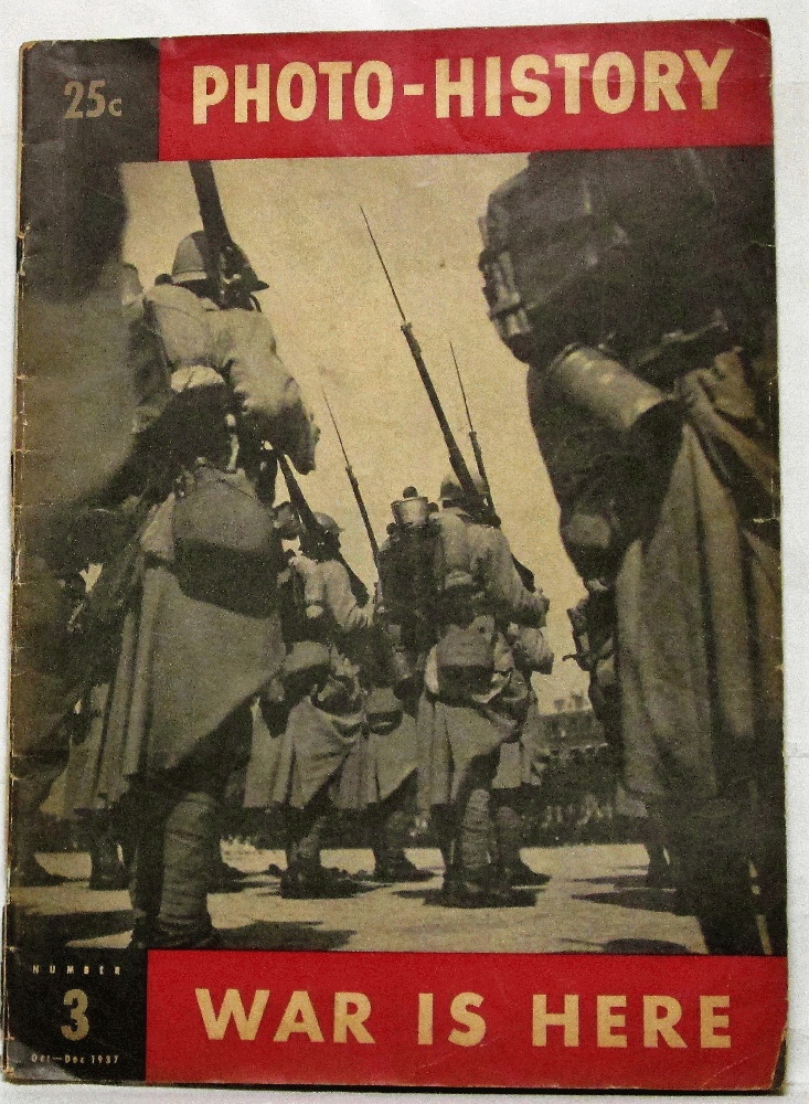 Image for Photo-History: 3 October-December 1937 War is Here