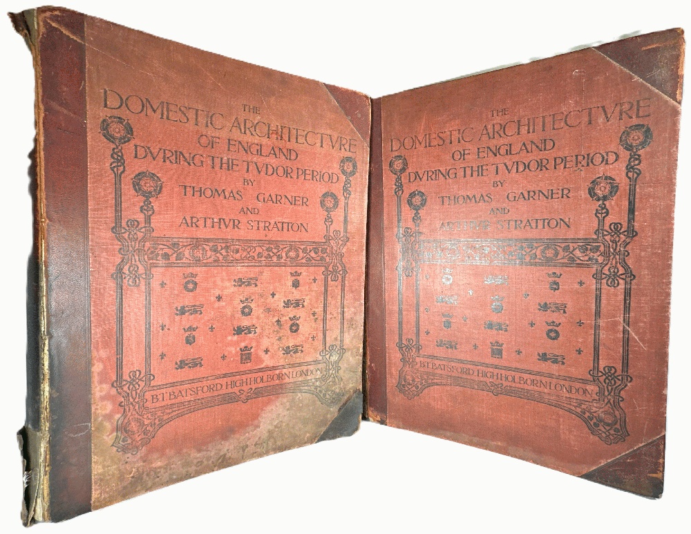 The Domestic Architecture of England During the Tudor Period: Illustrated in a Series of Photographs & Measured Drawings of Country Mansions, Manor Houses with Historical and Descriptive Text