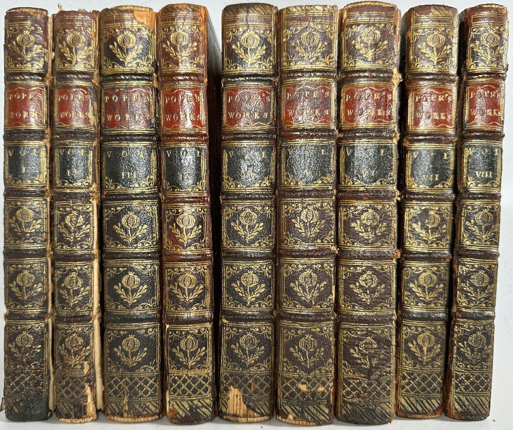The Works of Alexander Pope in Nine Volumes, Complete (1766)