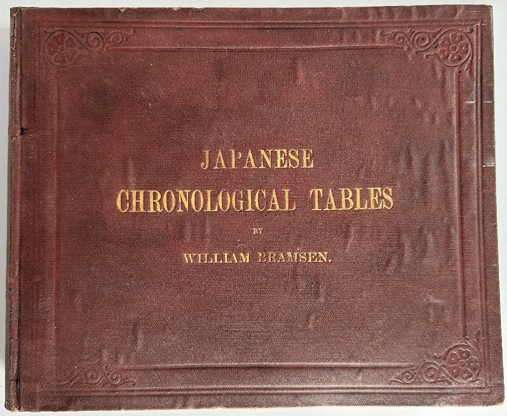 Japanese Chronological Tables by William Bramsen