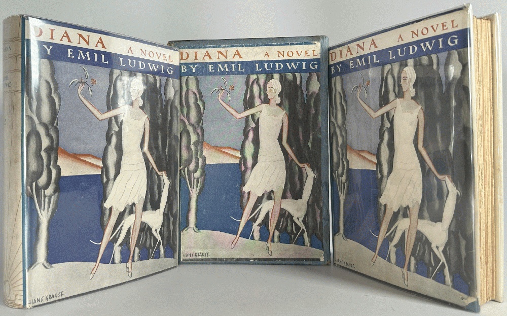 Diana, A Novel by Emil Ludwig (1st US Ed)