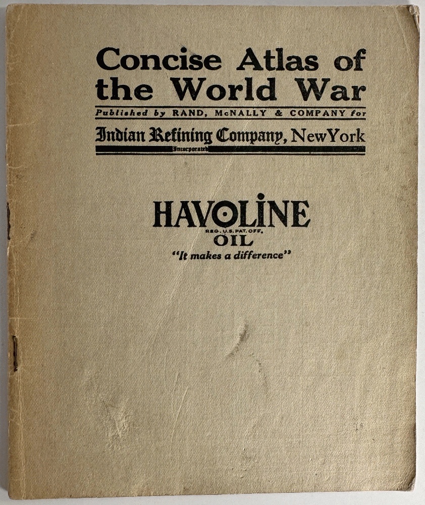Concise Atlas of the World War (WWI)