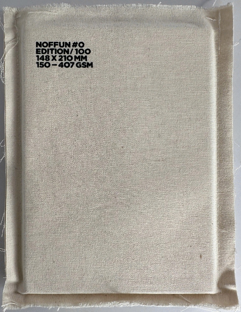 Noffun #0, Edition/100, 148x210 MM, 150-407 GSM