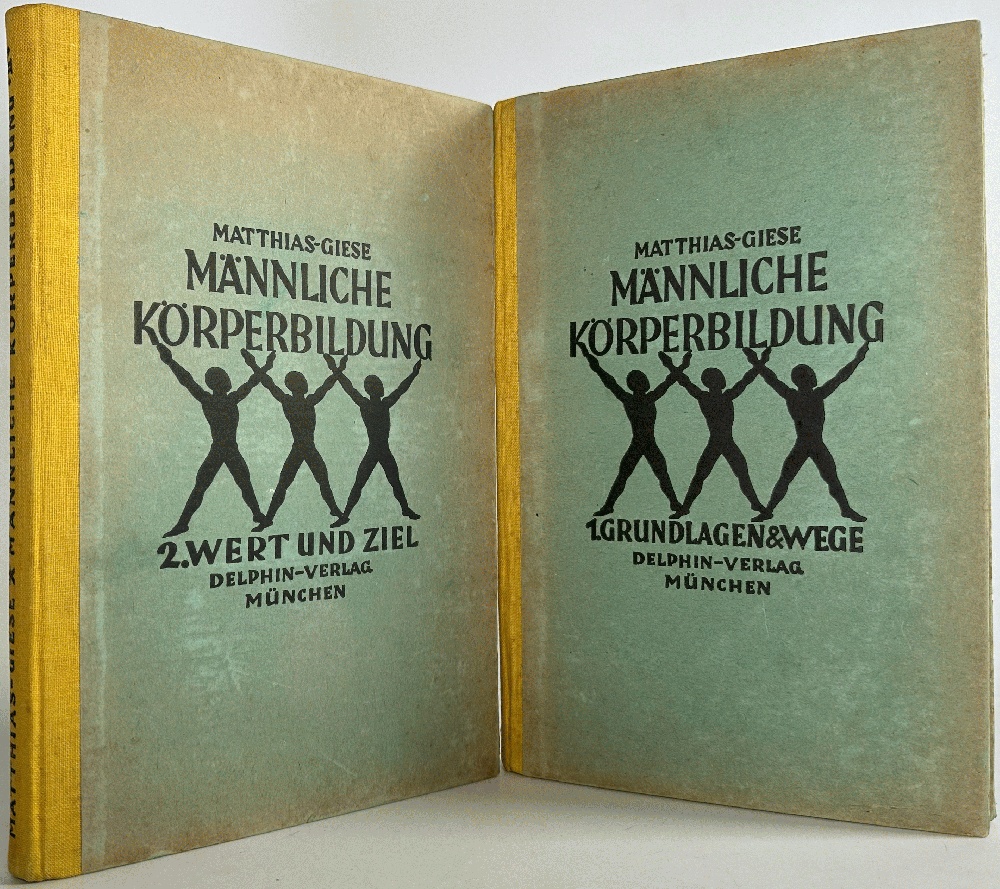 Image for Mannliche Korperbildung. 2 Bde. Bd.1: Grundlagen und Wege. Bd.2: Wert und Ziel Mannliche Korperbildung. 2 Bde. Bd.1: Grundlagen und Wege. Bd.2: Wert und Ziel