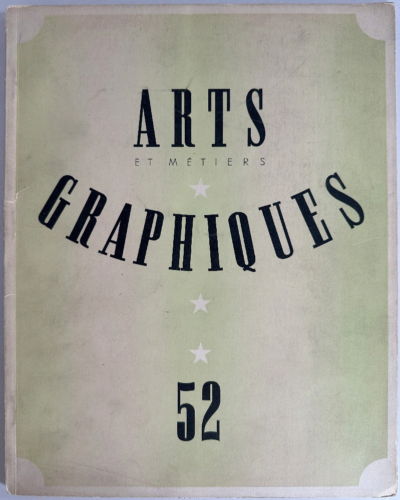 Arts et Metiers Graphiques 52, 15 Avril 1936