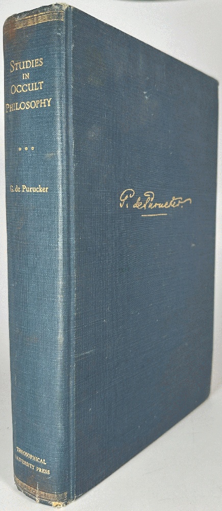 Studies in Occult Philosophy: G de Purucker