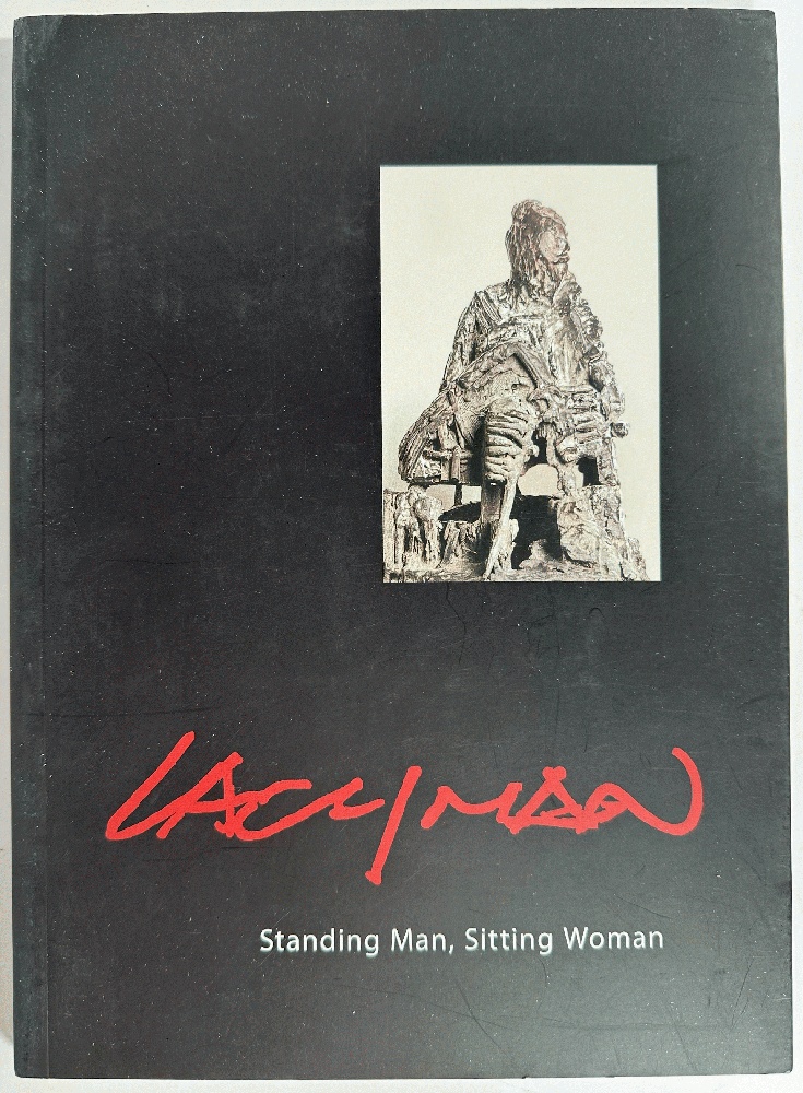 Zvi Lachman: Standing Man, Sitting Woman with Signed Card