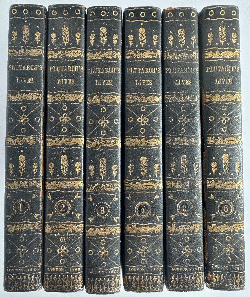 Plutarch's Lives, in Six Volumes Complete, New Edition, Translated from the Original Greek with Notes, Historical and Critical, and a Life of Plutarch