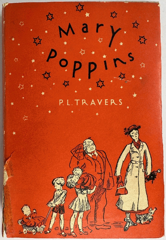 Mary Poppins by P.L. Travers, Illustrated by Mary Shepard (1950s Printing)