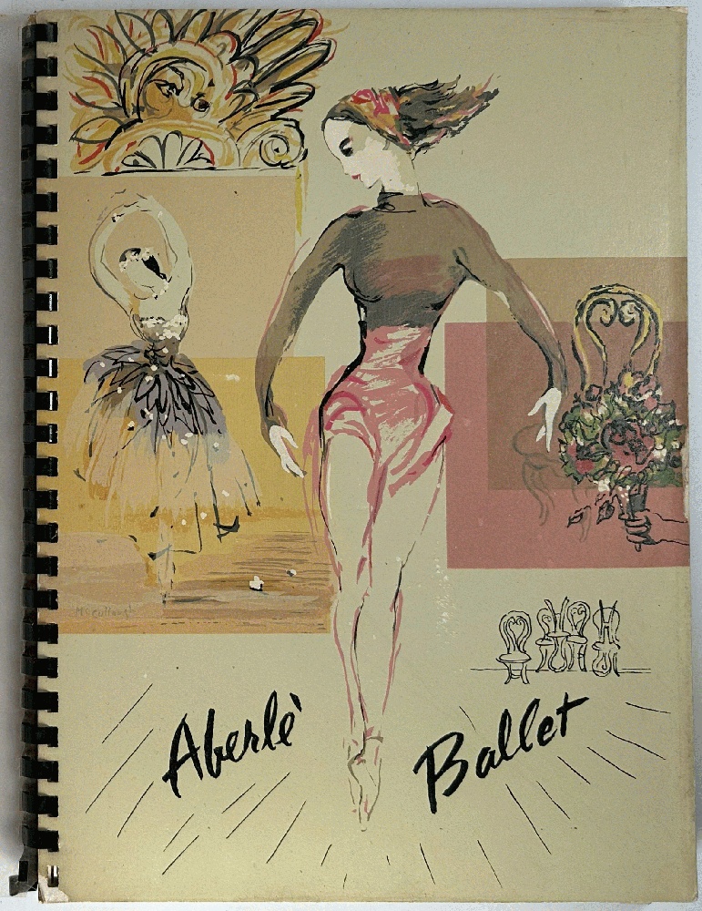 Aberle Ballet Moderne 1946-1947 Catalog W/Pochoir Illustrations