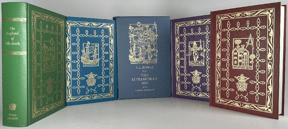 The Elizabethan Age: A.L. Rowse (Folio Society 4 Vol Set)
