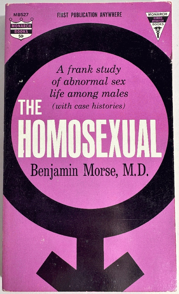 The Homosexual, A Frank Study of Abnormal Sex Life Among Males