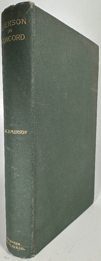 Emerson in Concord, A Memoir Written for the 