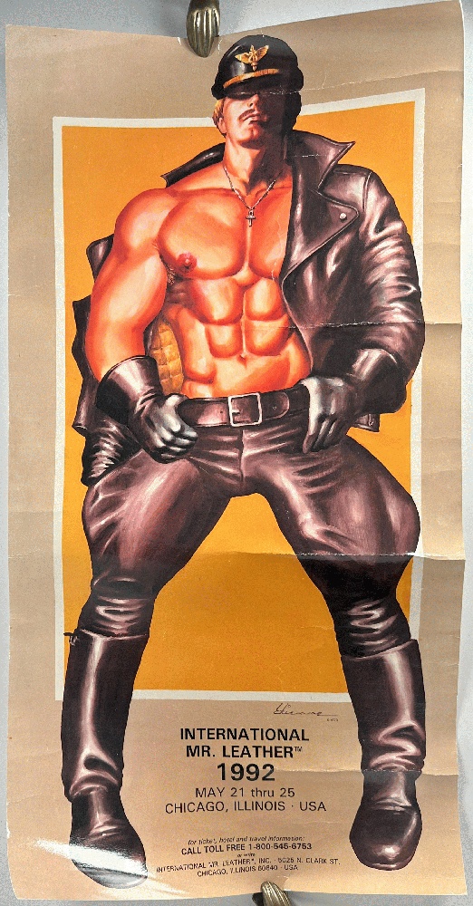 International Mr. Leather 1992 Poster by Etienne