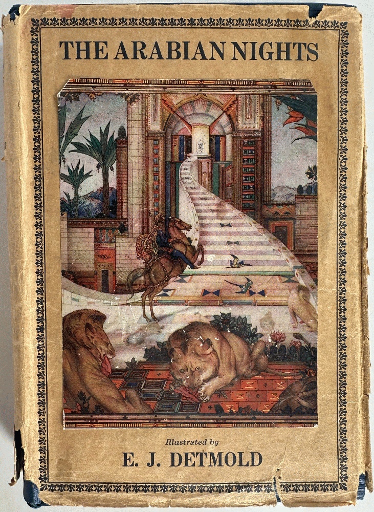 The Arabian Nights, Tales from the Thousand and One Nights, Illustrated by E.J. Detmold