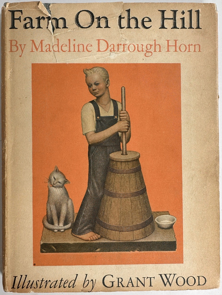 Farm on the Hill, Illustrated by Grant Wood