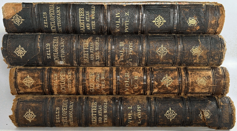 Zell's Popular Encyclopedia, A Complete Dictionary of the English Language with a Pronouncing Vocabulary and a Gazetteer of the World in Four Volumes