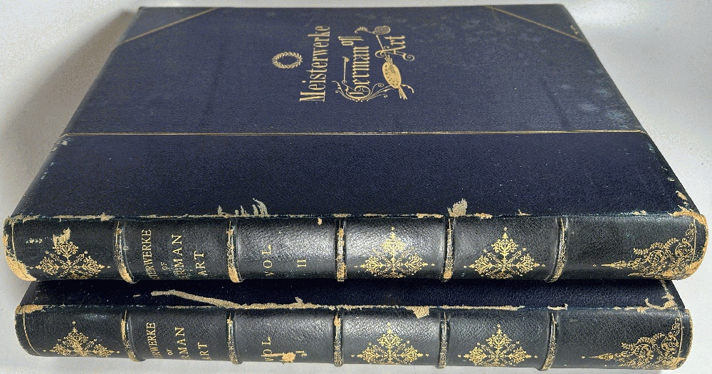 Meisterwerke of German Art, 2 Volumes, by Carl Thonet Jutsum