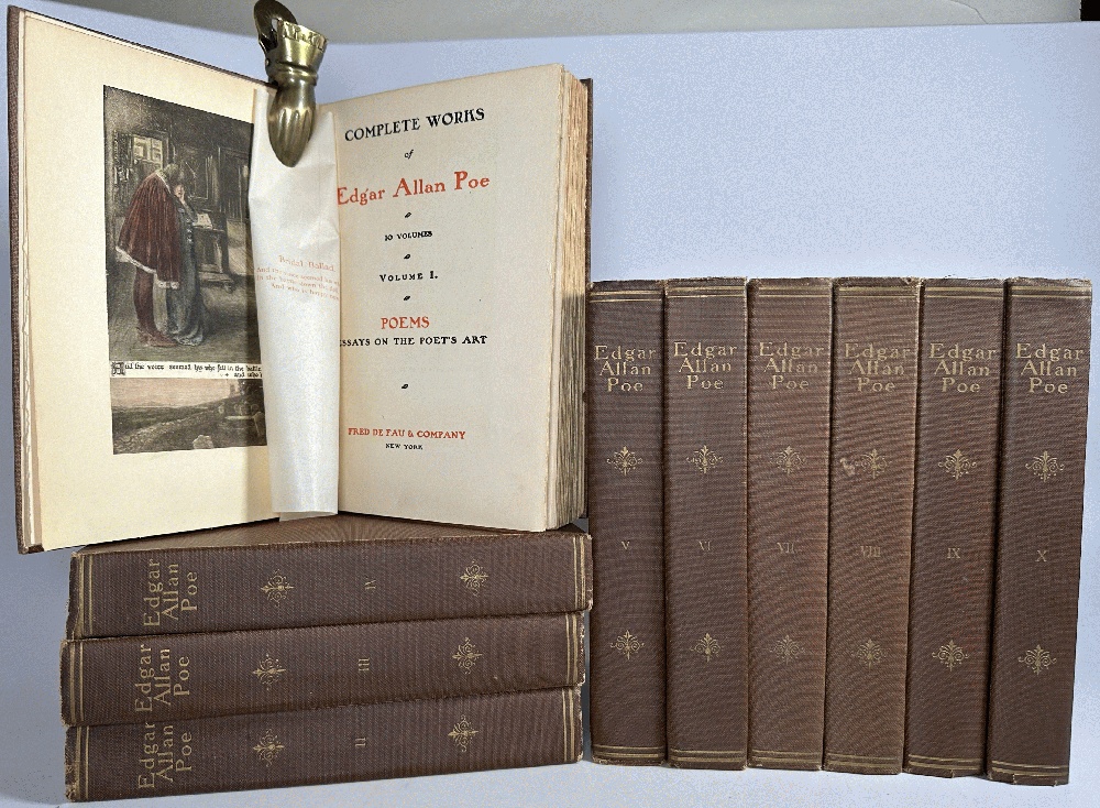 Complete Works of Edgar Allan Poe 10 Volume Set