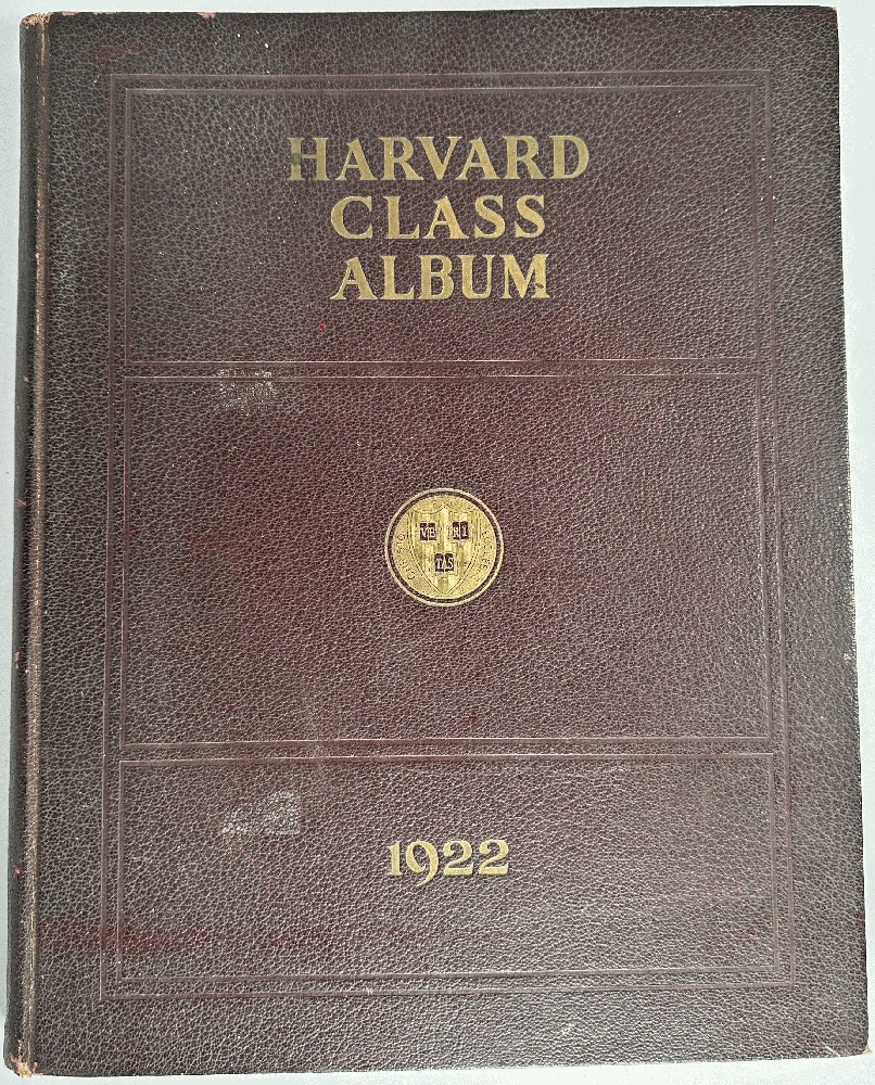 Harvard Class Album 1922 Volume XXXIII