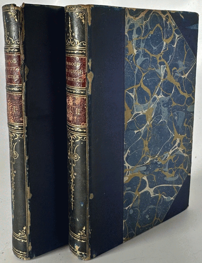 The Boyhood and Youth of Goethe Being Books I to XI of the Autobiography: Truth and Poetry from My Own Life 2 Vol Set