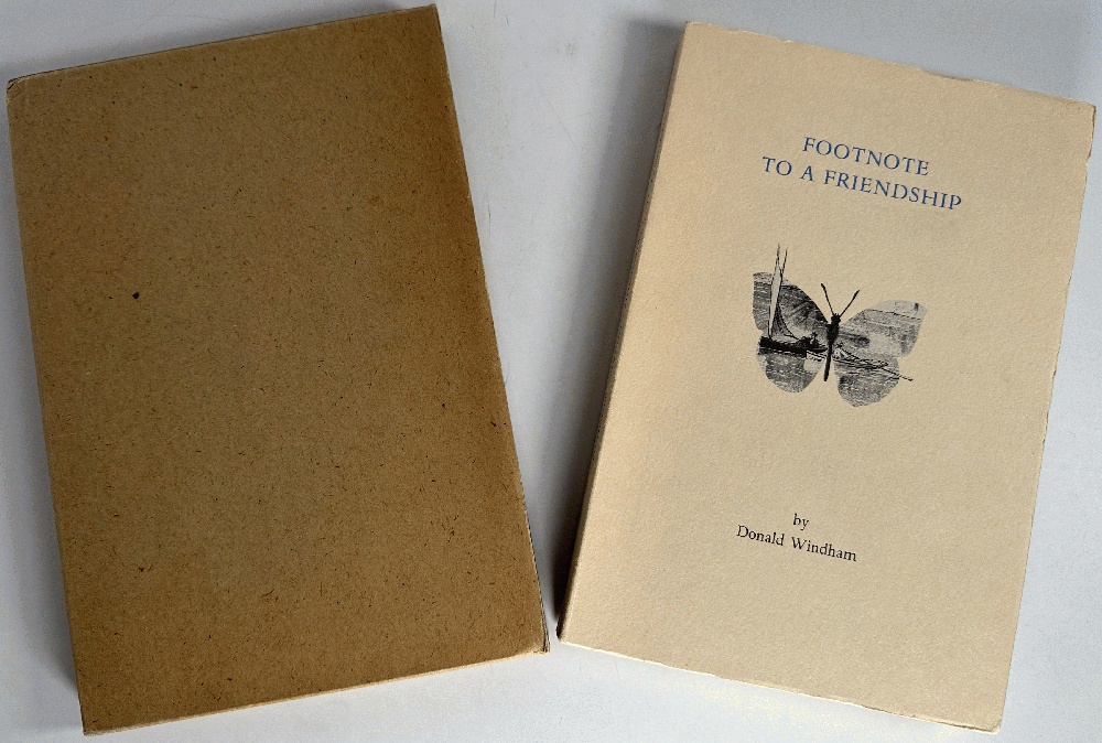 Footnote To A Friendship, A Memoir of Truman Capote and Others by Donald Windham