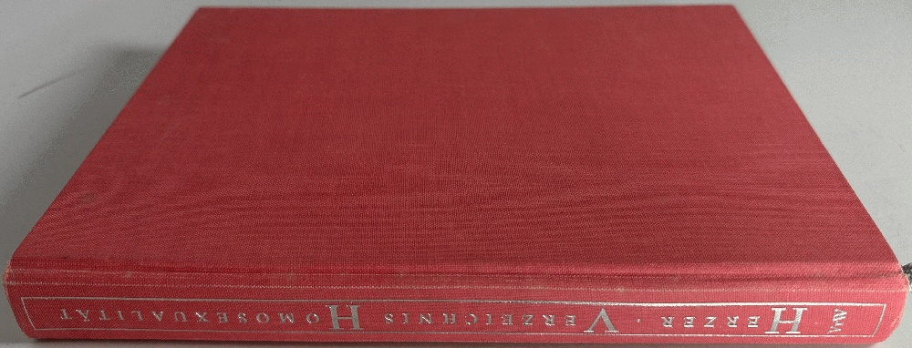 Bibliographie zur Homosexualitat: Verzeichnis des Deutschsprachigen Nichtbelletristischen Schrifttums zur Weiblichen und Mannlichen Homosexualitat, Chronologischer Reihenfolge