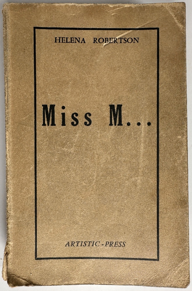 Miss M.: Helena Roberston