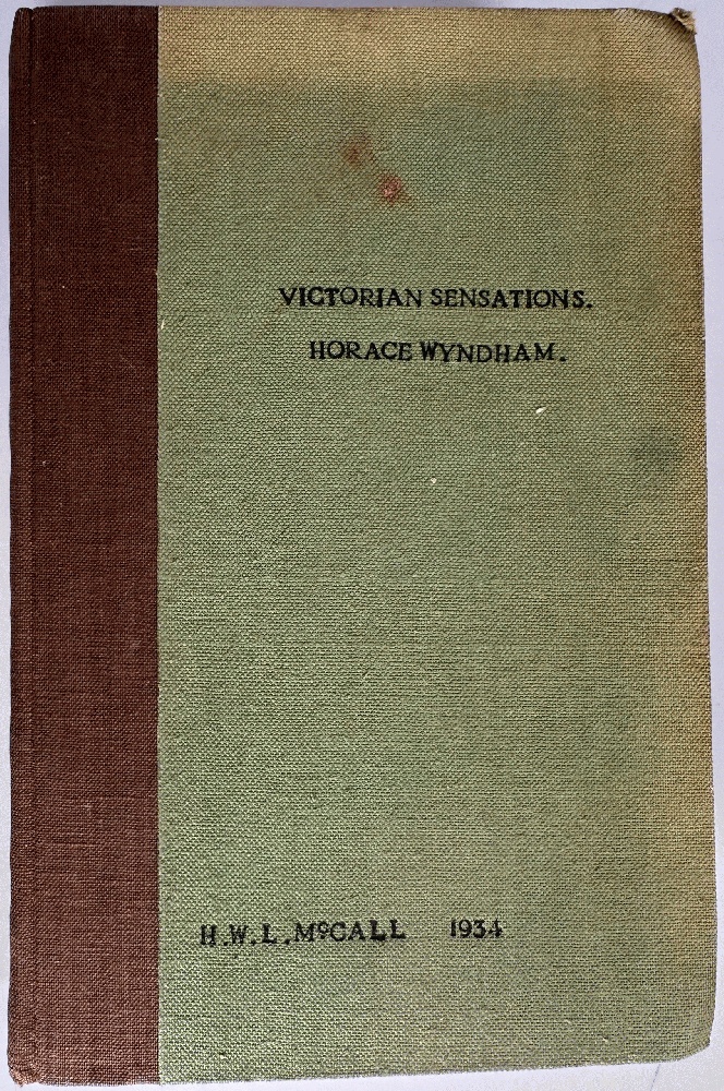 Victorian Sensations by Horace Wyndham