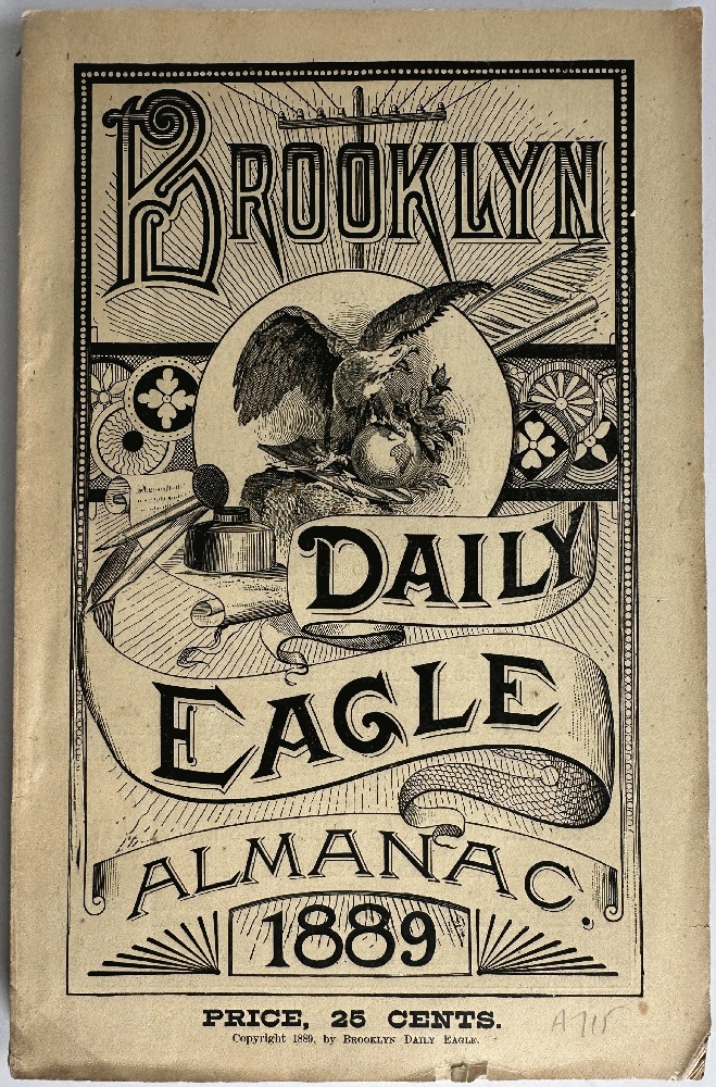 Brooklyn Daily Eagle Almanac 1889 Volume IV