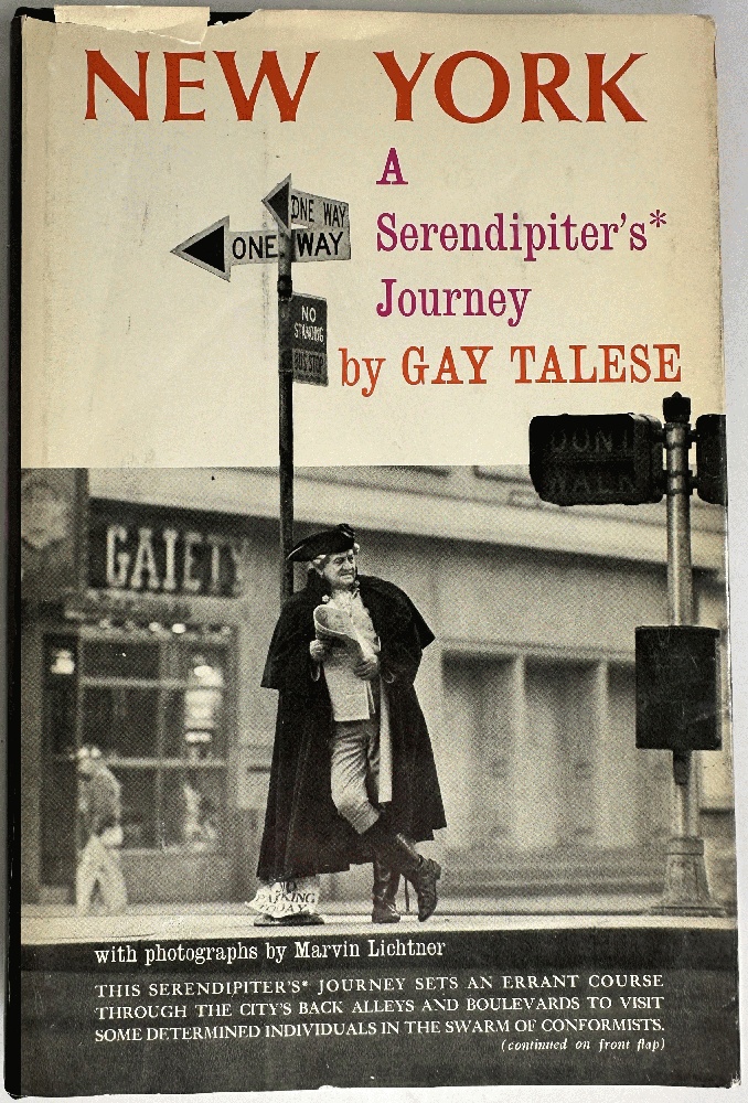 New York, A Serendipiter's Journey by Gay Talese