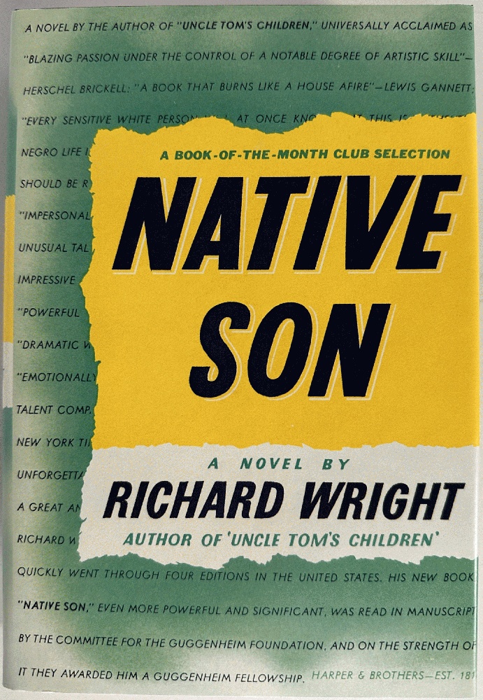 Native Son: Richard Wright (First Edition Library Facsimile)