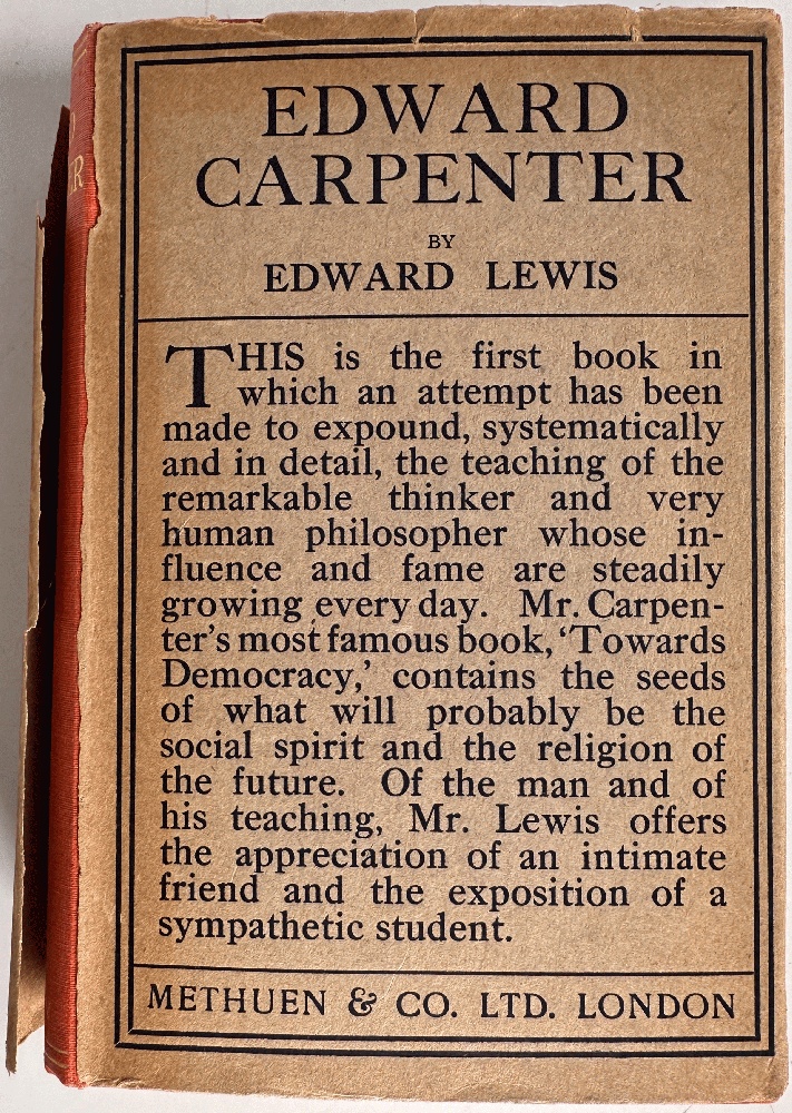 Image for Edward Carpenter: An Exposition and an Appreciation (Second Edition) Edward Carpenter: An Exposition and an Appreciation (Second Edition)