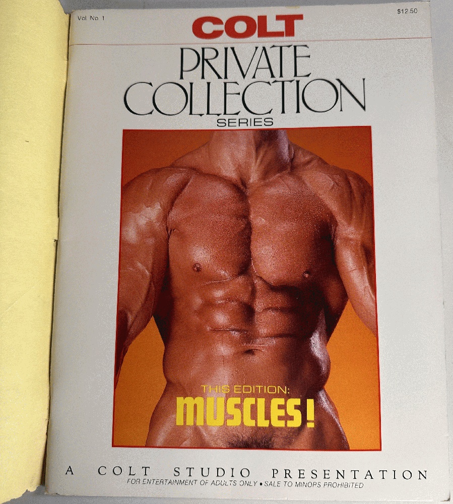Colt Studio Private Collection Series: Muscles! (Vol 1, No 1)