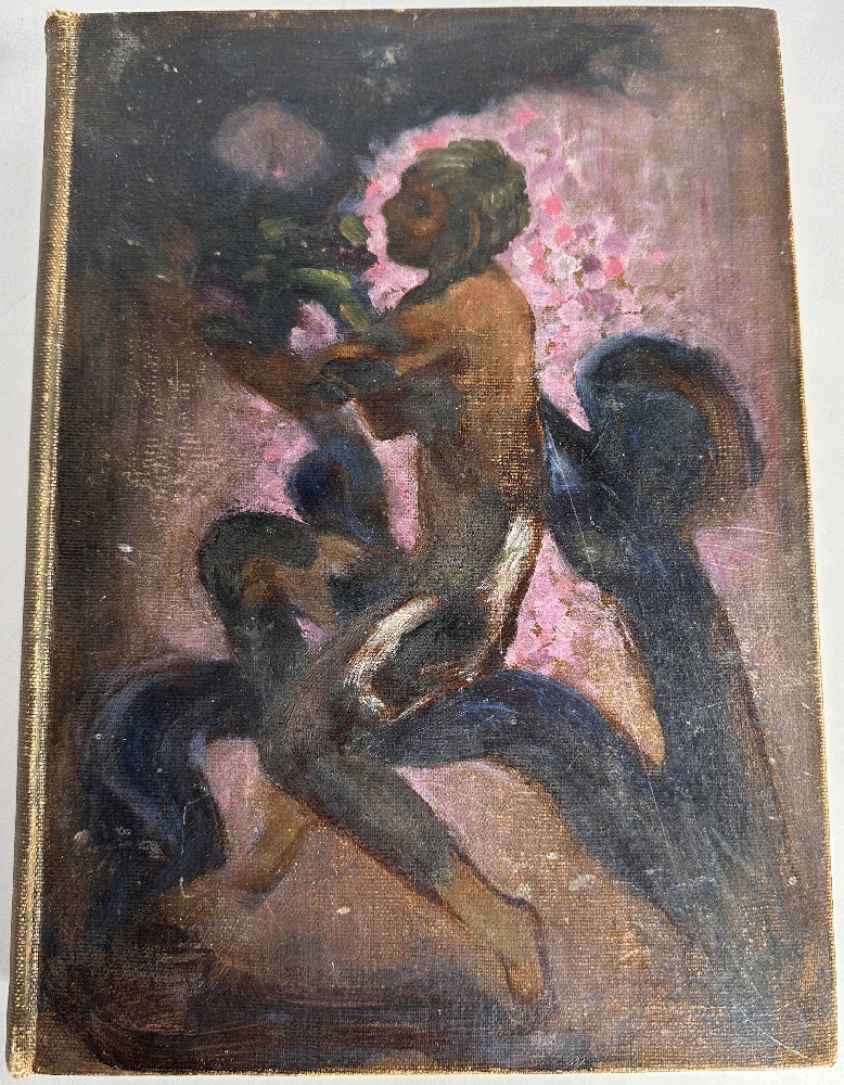Bound Portions of The American Architect and Architectural Forum, 1926-1929 with Hand-Painted Cover