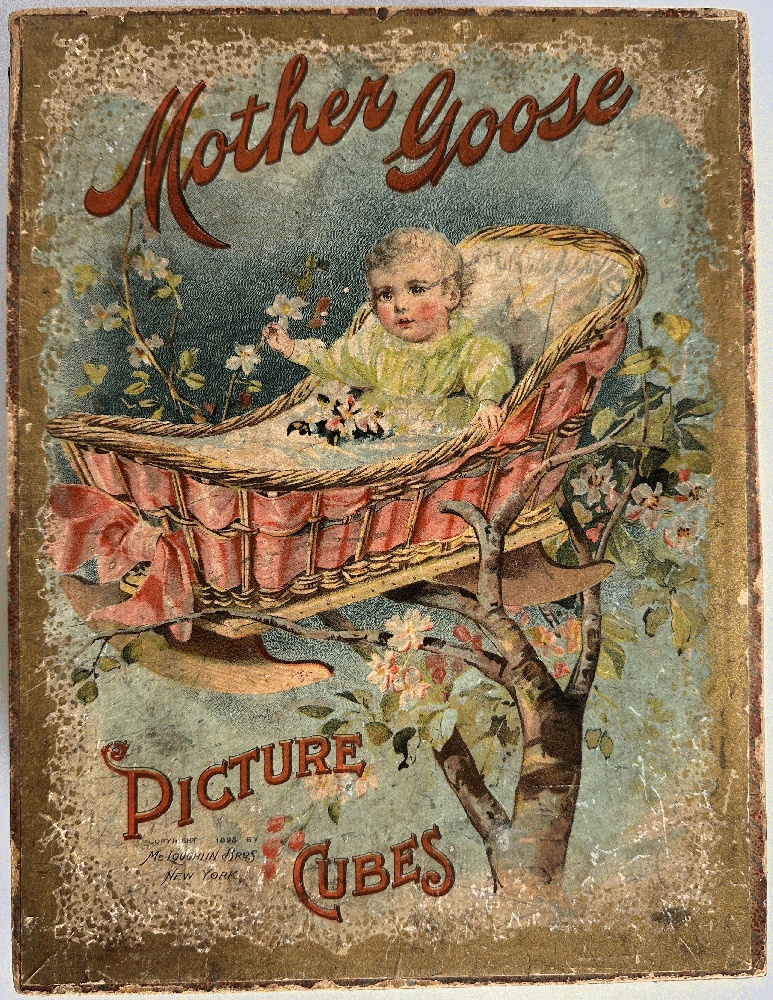 Mother Goose Picture Cubes (McLoughlin Bros. 1989)