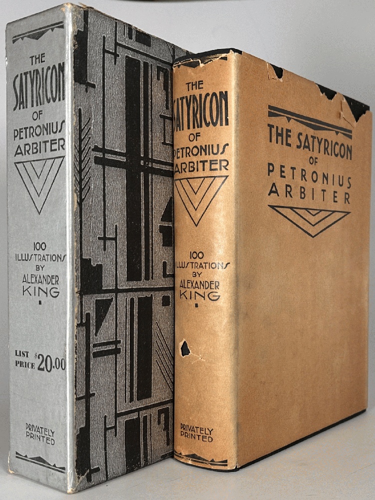 The Satyricon of Petronius Arbiter, Ill by Alexander King (in DJ and Slipcase)