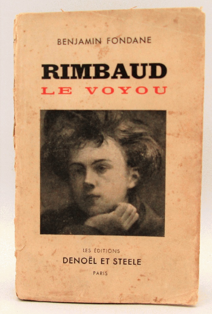 Image for Rimbaud le Voyou: Benjamin Fondane