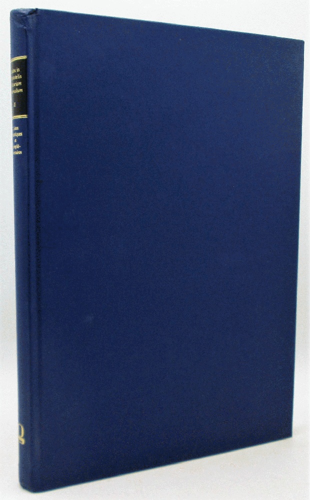 Image for Index Verborum in Aristotelis Historiam Animalium II