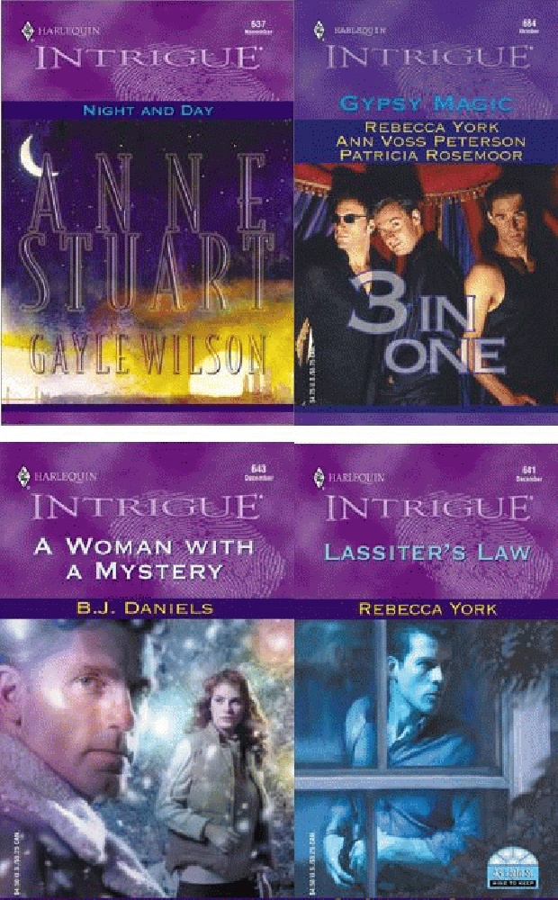 Image for Harlequin Intrigue 4 Book Bundle